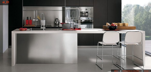 Tủ - Kệ bếp inox cao cấp 014
