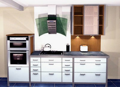 Tủ - Kệ bếp inox cao cấp 067