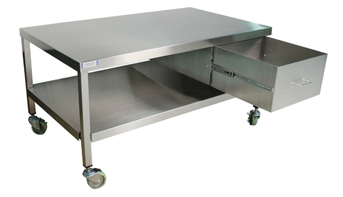 BÀN THAO TÁC Y TẾ - BÀN INOX 107