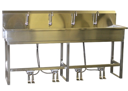 BỒN RỬA TAY INOX 090