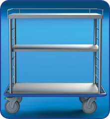 XE ĐẨY Y TẾ - XE ĐẨY INOX 015
