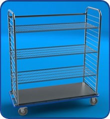 XE ĐẨY Y TẾ - XE ĐẨY INOX 014