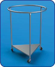XE ĐẨY Y TẾ - XE ĐẨY INOX 009