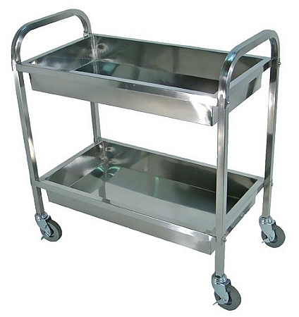 XE ĐẨY Y TẾ - XE ĐẨY INOX 008