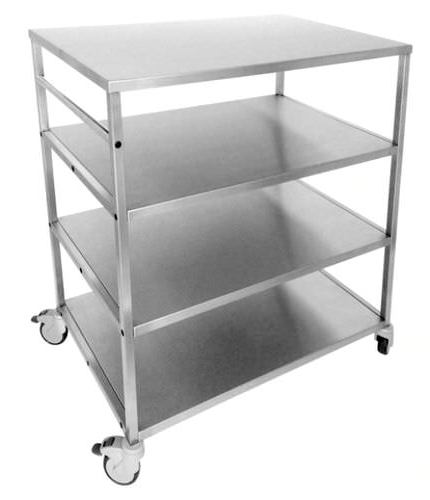 XE ĐẨY Y TẾ - XE ĐẨY INOX 005